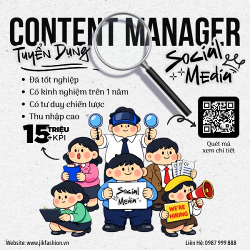 Mẫu thiết kế Bài post MXH vuông Tuyển dụng 1772623520