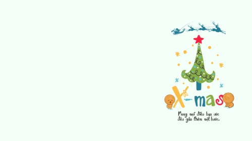 Mẫu thiết kế Hình nền máy tính Merry Christmas 1773676988
