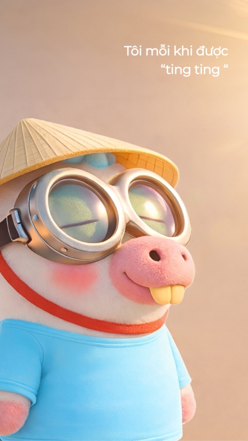 Mẫu thiết kế Hình nền điện thoại Tôi mỗi khi được ting ting 1773219801