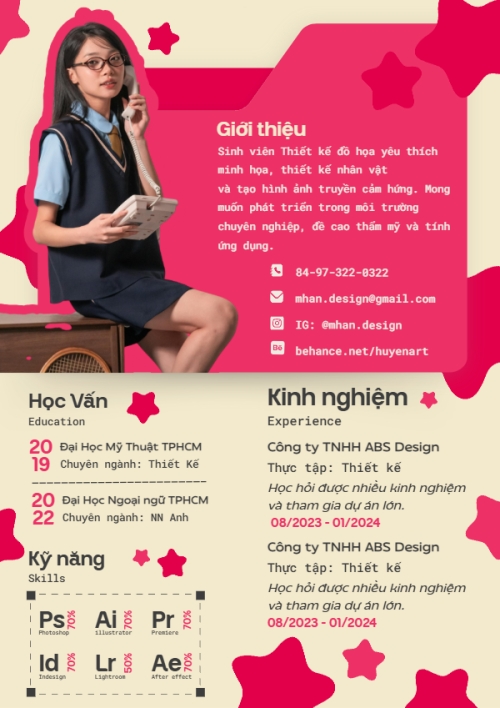 Mẫu thiết kế Hồ sơ xin việc Hồ sơ xin việc 1773675830