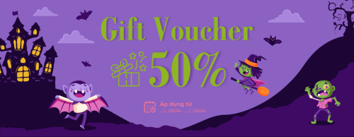 Mẫu thiết kế Gift voucher Halloween, nước uống, juice, giải khát, F&B, drink 1774539778