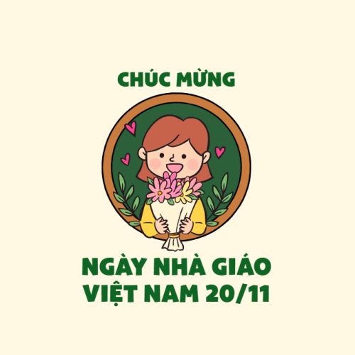Mẫu thiết kế Nhãn dán Decal Ngày nhà giáo, 20/11, Teacher's day, giáo dục, education, school, trường học, sự kiện, event 1774524632
