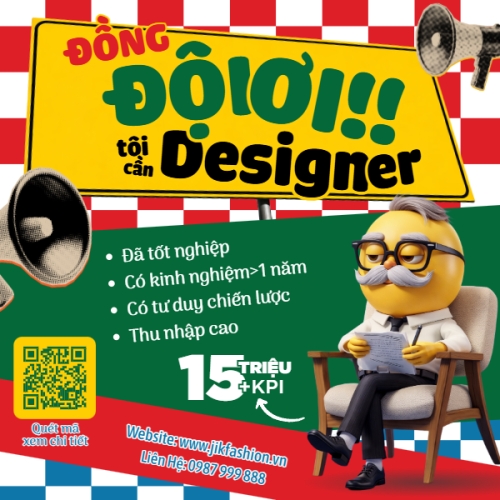 Mẫu thiết kế Bài post MXH vuông Tuyển dụng desinger 1773785728