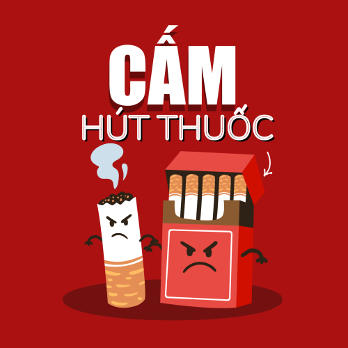 Mẫu thiết kế Nhãn dán Decal Sự kiện, văn phòng, xây dựng, warning, cảnh báo, no smoking, cấm hút thuốc 1774512773