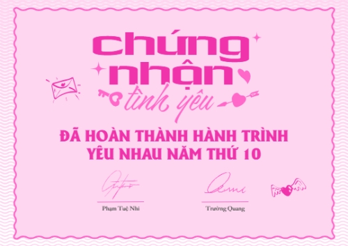 Mẫu thiết kế Bằng khen Chứng nhận tình yêu 1772956999