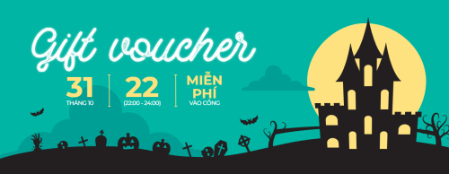 Mẫu thiết kế Gift voucher Halloween, nước uống, juice, giải khát, F&B, drink 1774539778