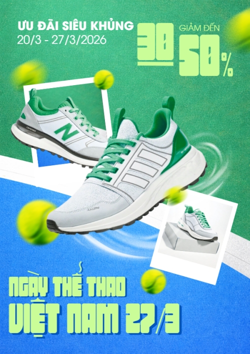 Mẫu thiết kế Poster chuẩn Ngày thể thao Việt Nam 27/3 1773669910