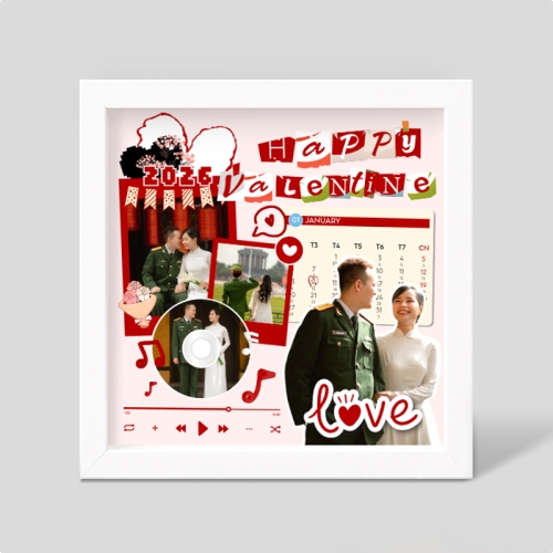 Mẫu thiết kế Khung ảnh 3D Lễ tình nhân 1774506199