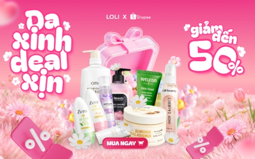 Mẫu thiết kế Banner - Băng rôn Da xinh deal xịn 1772629491