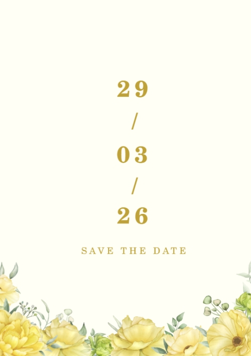 Mẫu thiết kế Ruột thiệp cưới Thiệp cưới Vườn nắng 1774601509