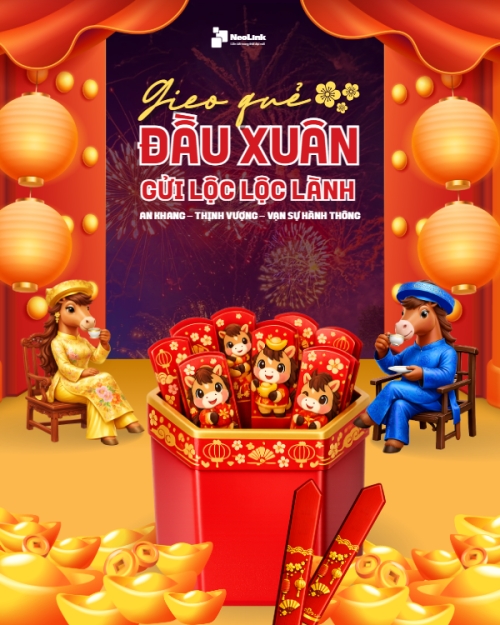 Mẫu thiết kế Bài post MXH dọc Gieo quẻ đầu xuân gửi lộc lộc lành 1772619597