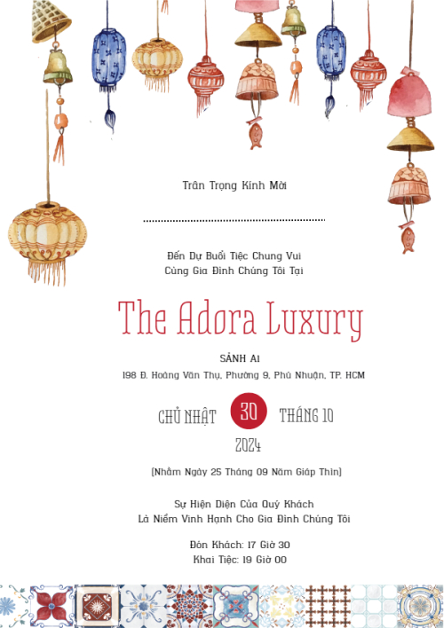 Mẫu thiết kế Ruột thiệp cưới Ngày Nắng, dễ thương, cute, chibi, hoạt hình, truyền thống 1774602720