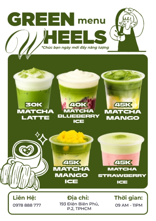 Mẫu thiết kế Menu tờ rời (dọc) Menu nước 1774512520