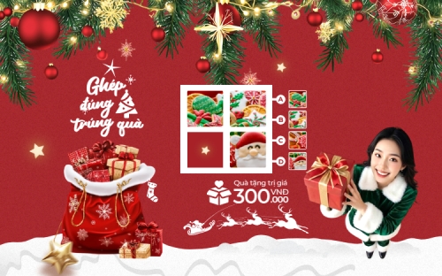Mẫu thiết kế Banner - Băng rôn Ghép đúng trúng quà 1773584106