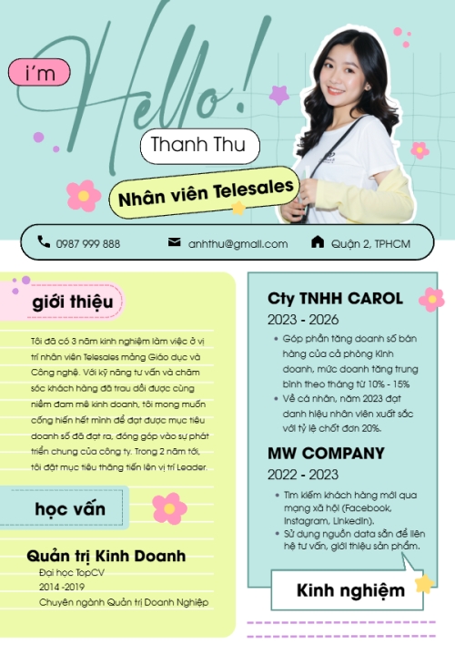 Mẫu thiết kế Hồ sơ xin việc Hồ sơ xin việc 1773675830