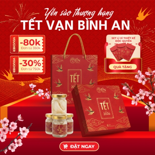 Mẫu thiết kế Ảnh sản phẩm Yến sào thượng hàng, tết vạn bình an 1772635116