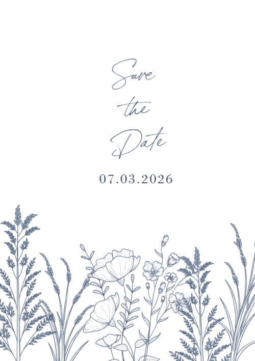 Mẫu thiết kế Ruột thiệp cưới Thiệp cưới Mộc lam 1774602471