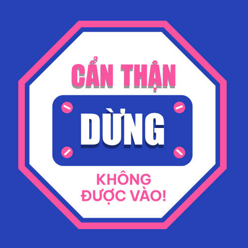 Mẫu thiết kế Nhãn dán Decal Sự kiện, chương trình, xây dựng, warning, cảnh báo 1774512773