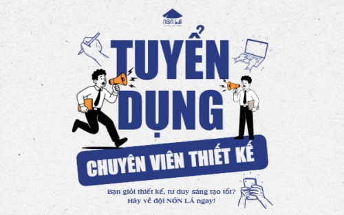 Mẫu thiết kế Banner - Băng rôn Tuyển dụng chuyên viên thiết kế 1773677020