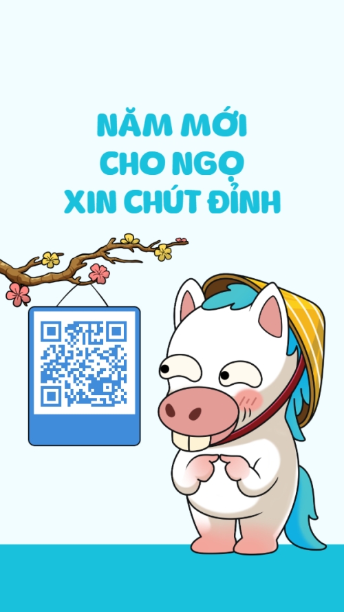 Mẫu thiết kế Hình nền điện thoại Năm mới cho ngọ xin chút đỉnh 1773225855