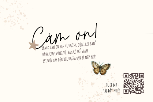 Mẫu thiết kế Thank you card Hiện đại, sang trọng, morden, nhẹ nhàng, mỹ phẩm, cosmetic 1774524683