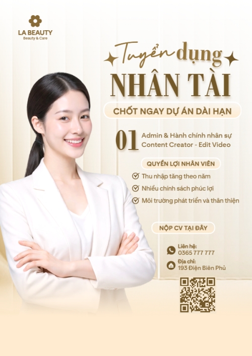 Mẫu thiết kế Poster chuẩn Tuyển dụng nhân tài 1773162205