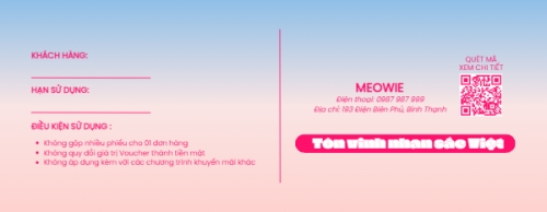 Mẫu thiết kế Gift voucher 20/10, Ngày phụ nữ Việt Nam, Vietnamese Women's Day, phụ nữ, sự kiện, event, mỹ phẩm, làm đẹp, beauty, hiện đại, modern 1774529246