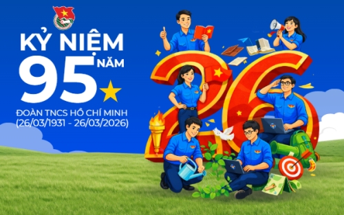 Mẫu thiết kế Banner - Băng rôn Ngày thành lập Đoàn TNCS Hồ Chí Minh 26/3 1773584193