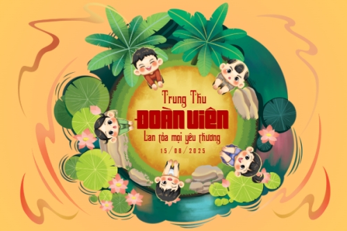 Mẫu thiết kế Thank you card Trung thu, Tết Đoàn Viên, mid-autumn festival, sự kiện, event, dễ thương, cute, chibi, hoạt hình, cartoon 1773232497