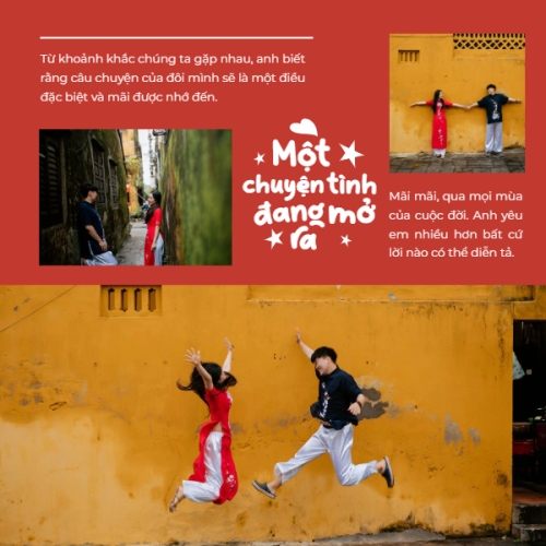 Mẫu thiết kế Photobook vuông Couple, cặp đôi, người yêu, lover, tình yêu, love, đơn giản, simple, cute, dễ thương 1774519545