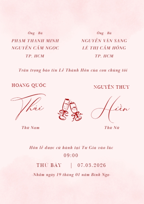 Mẫu thiết kế Ruột thiệp cưới Thiệp cưới Kết duyên 1774423422