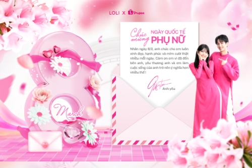 Mẫu thiết kế Bài post MXH ngang Chúc mừng ngày Quốc tế phụ nữ 8/3 1773670102