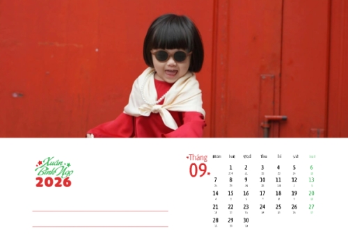 Mẫu thiết kế Lịch để bàn Tết, Xuân, Bính Ngọ, năm 2026, 2026, hiện đại, sang trọng, modern 1774512678