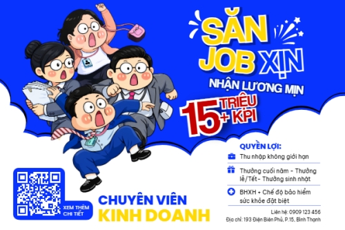 Mẫu thiết kế Bài post MXH ngang Tuyển dụng kinh doanh 1773669991