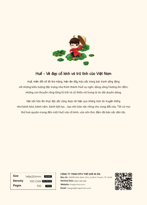 Mẫu thiết kế Sổ tay Huế, Việt Nam, địa danh, dân tộc, nation, truyền thống, traditional, du lịch, travel 1774519547