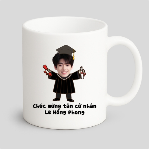 Mẫu thiết kế Ly sứ (cốc) Chúc mừng Tân cử nhân  1774529790