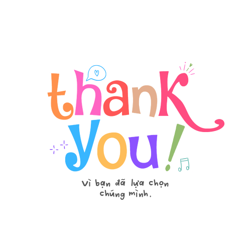Mẫu thiết kế Nhãn dán Decal Thank you, cảm ơn, dễ thương, cute, sự kiện, thời trang 1774530490