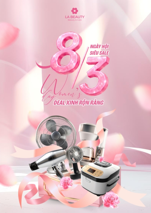 Mẫu thiết kế Poster chuẩn Bão sale tháng 3 1772587618