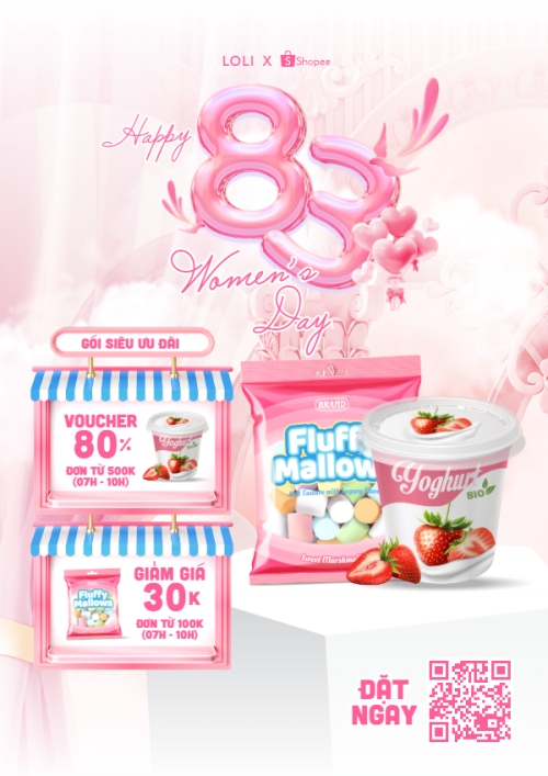 Mẫu thiết kế Poster chuẩn Sale ngày 8/3 1772587541