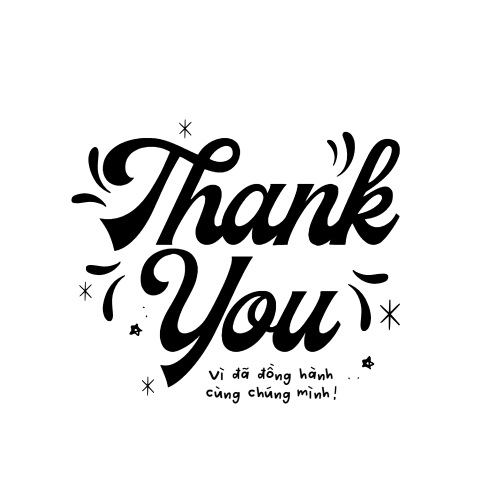 Mẫu thiết kế Nhãn dán Decal Thank you, cảm ơn, dễ thương, cute, sự kiện, thời trang 1774530490