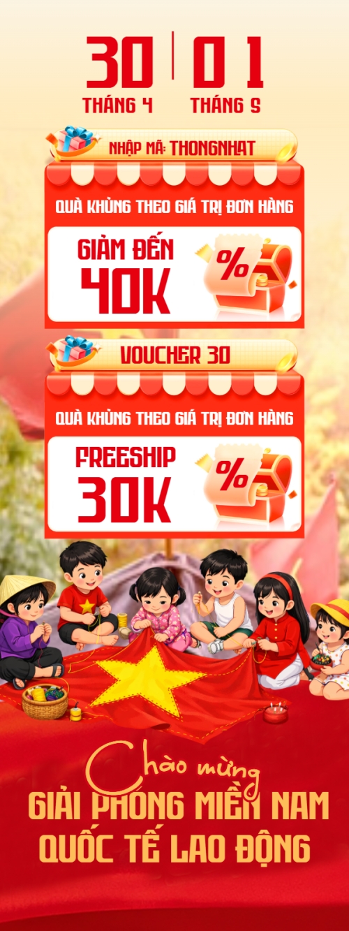 Mẫu thiết kế Standee Chào mừng ngày Giải phóng miền Nam, thống nhất đất nước 1776284048