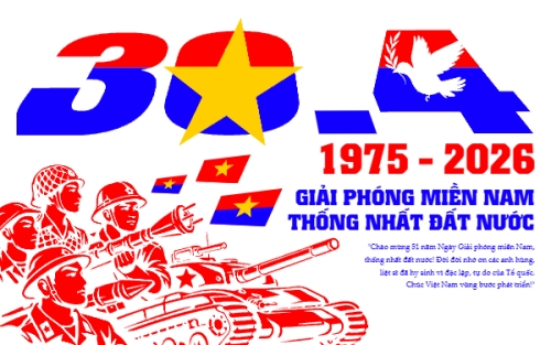 Mẫu thiết kế Banner - Băng rôn Mừng lễ 30/4 Giải Phóng Miền Nam 1775685958