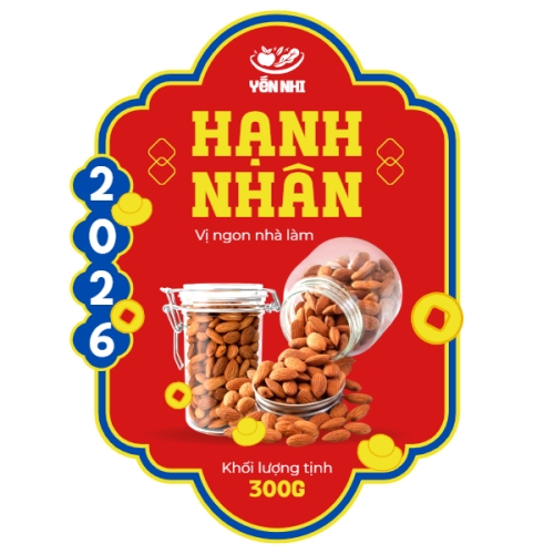 Mẫu thiết kế Decal bế theo thiết kế Hạnh nhân vị ngon nhà làm 1776582297