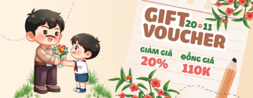 Mẫu thiết kế Gift voucher Giảm giá nhà giáo Việt Nam 20/11 1776581769