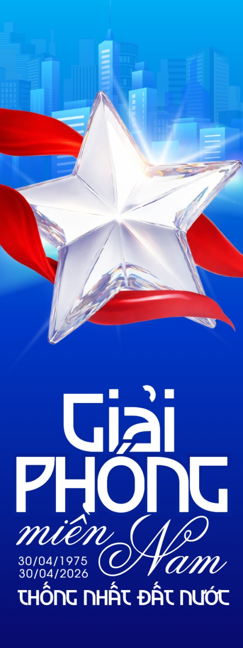 Mẫu thiết kế Standee Giải phóng miền nam, thống nhất đất nước 1776290239