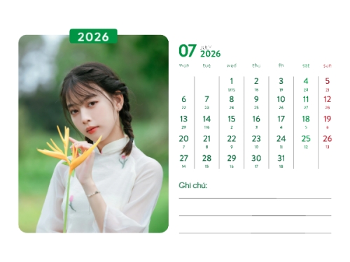 Mẫu thiết kế Lịch để bàn Xuân Bính Ngọ 2026 1776208637