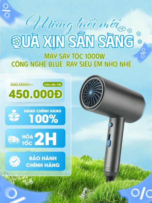 Mẫu thiết kế Banner dọc Giảm giá sinh nhật 1775535184