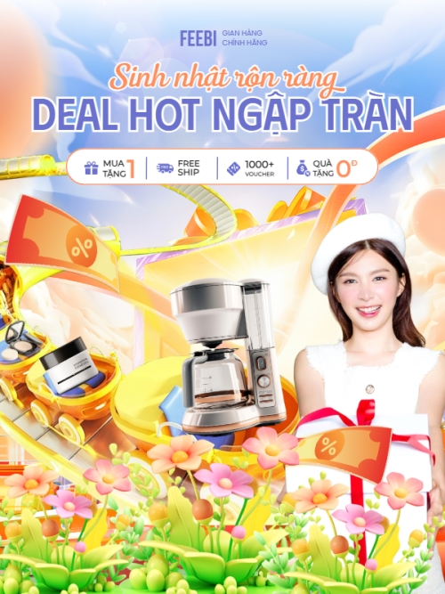 Mẫu thiết kế Banner dọc Sinh nhật rộn ràng deal hot ngập tràn 1775535184