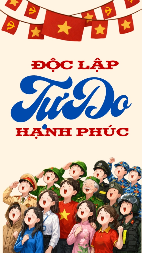 Mẫu thiết kế Hình nền điện thoại Mừng lễ 30/4 Giải Phóng Miền Nam 1775772885