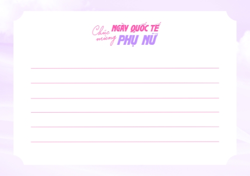 Mẫu thiết kế Thiệp chúc mừng Chúc mừng ngày Quốc tế phụ nữ 8/3 1776005154